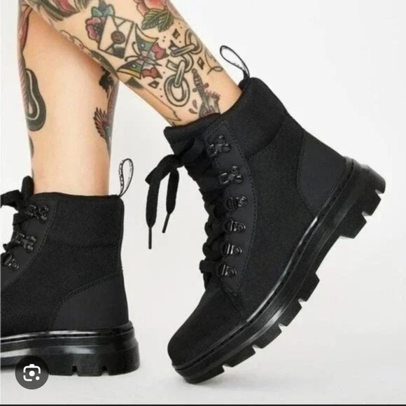 Dr. Martens Shoes - Dr. Martens Black High-Top Sneakers_6